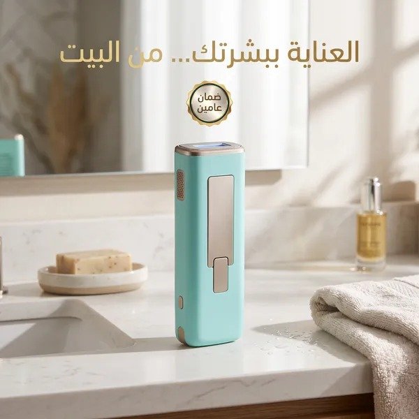جهاز إزالة الشعر بالليزر الحديث مع عدد بلصات لا نهائي - ضمان سنة